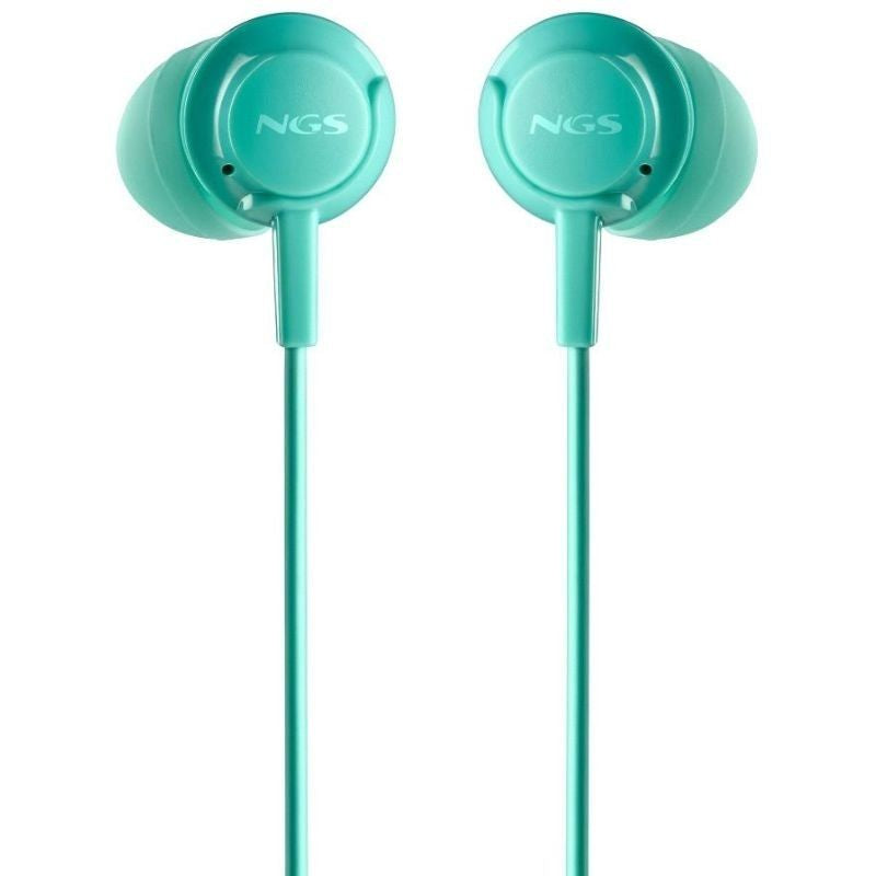 Auscultadores Intra-auriculares NGS Cross Drift / com Microfone / Jack 3.5 / Verde