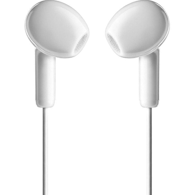 Auscultadores Intra-auriculares NGS Cross Flip / com Microfone / Jack 3.5 / Branco