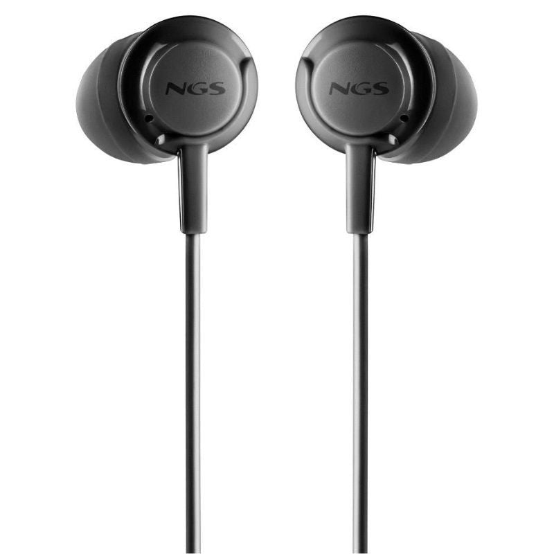 Auscultadores Intra-auriculares NGS Cross Step / com Microfone / USB Type-c / Preto