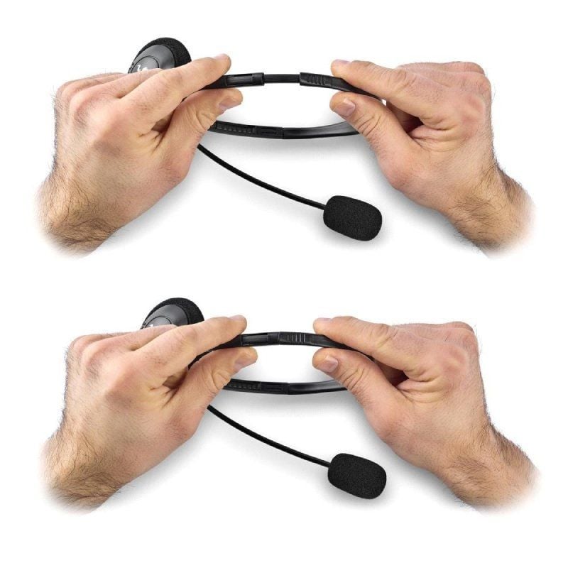 NGS MS103 MAX Auscultadores / com Microfone / Jack 3.5 / Preto