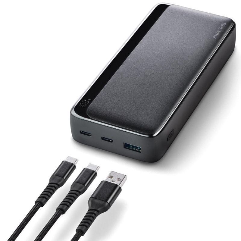 Powerbank 20000mah NGS Quiz 20 / 22.5w / Preto