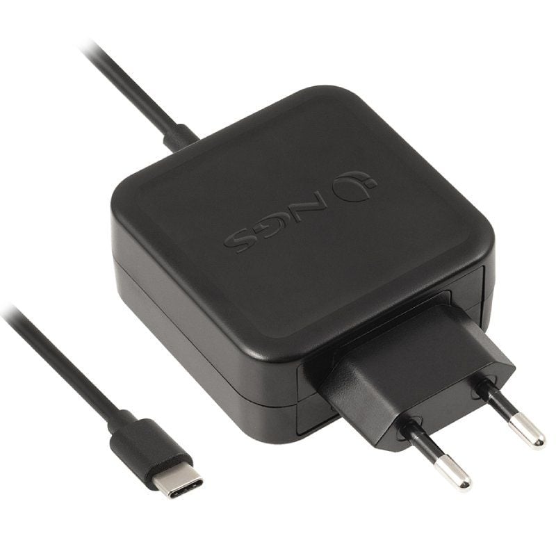 Carregador para Computador Portátil NGS W-45w USB Type-c / 45W / Automático / Tensão 5-20v
