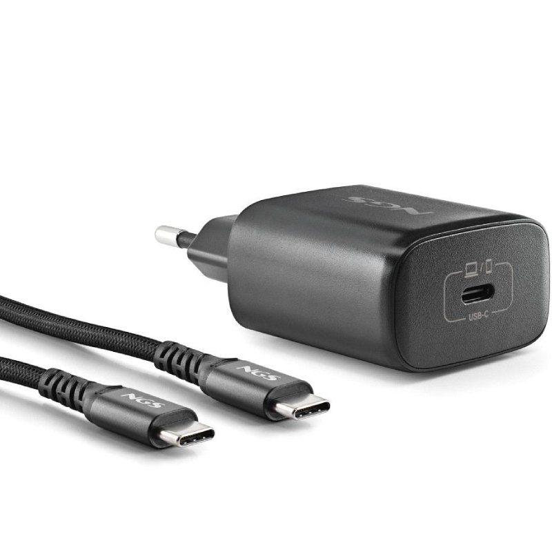 Carregador de Parede Gan NGS Bud 45W / 1xusb Type-c / 45W