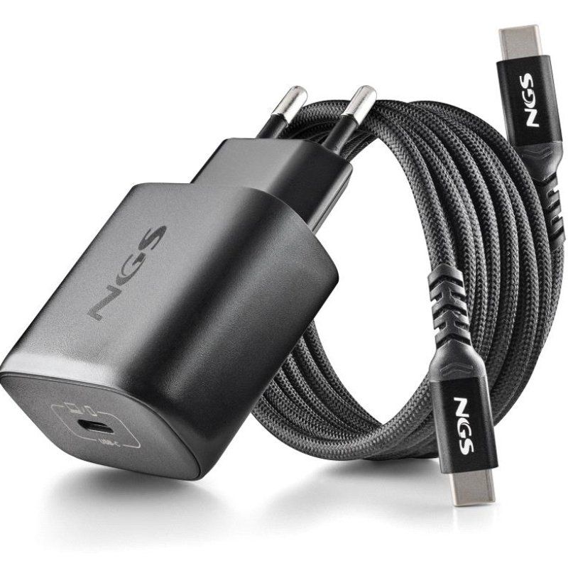 Carregador de Parede Gan NGS Bud 45W / 1xusb Type-c / 45W