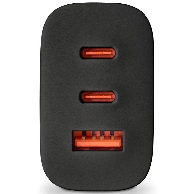 Carregador de Parede Gan NGS Bud 65W / 2xusb Type-c / 1xusb / 65W