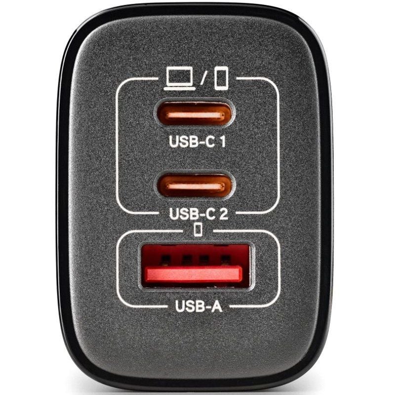 Carregador de Parede Gan NGS Era 65W / 2xusb Type-c / 1xusb / 65W