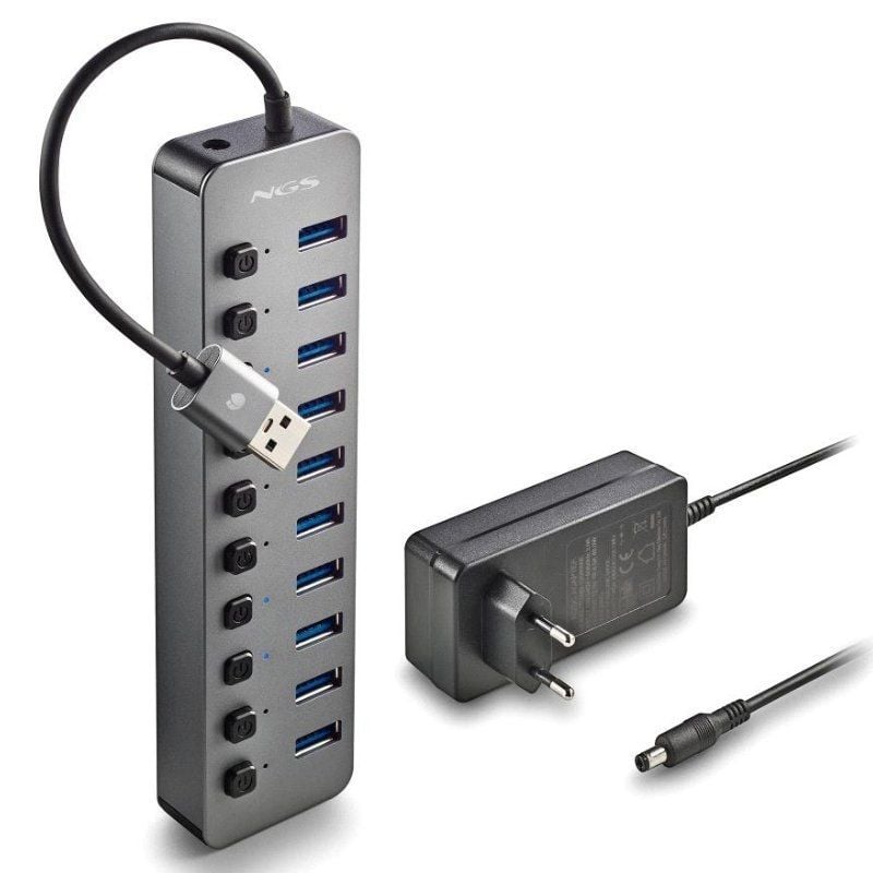 Hub USB NGS IHUB10 / 10xusb 3.0