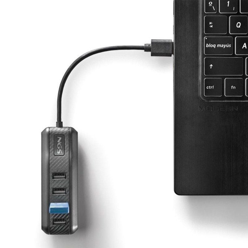 Concentrador USB NGS Port2.0 / 4xusb