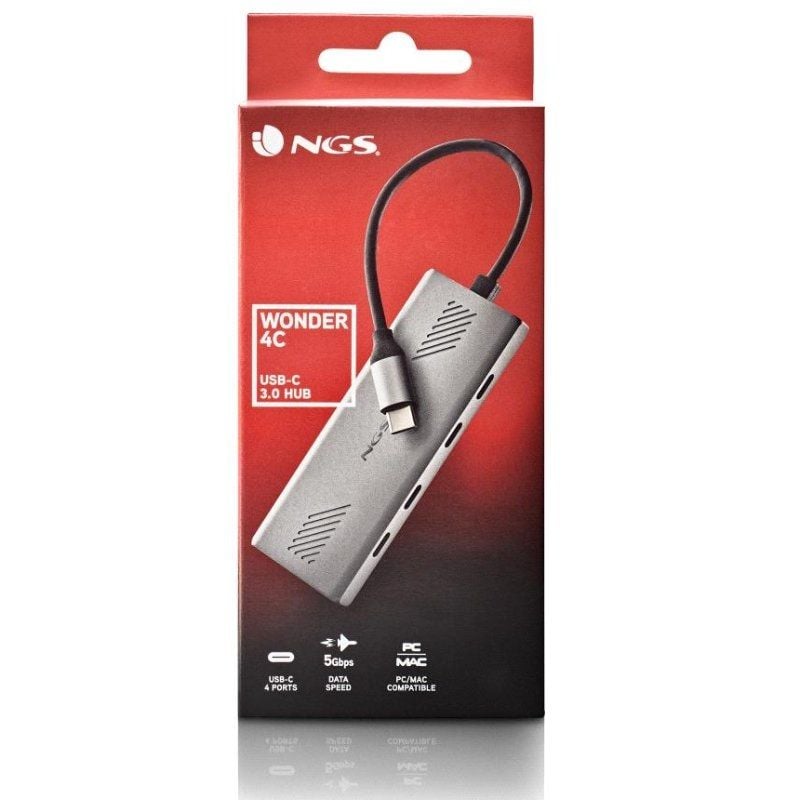 NGS Wonder4-c / 4xusb Type-c Hub USB NGS Wonder4-c / 4xusb Type-c