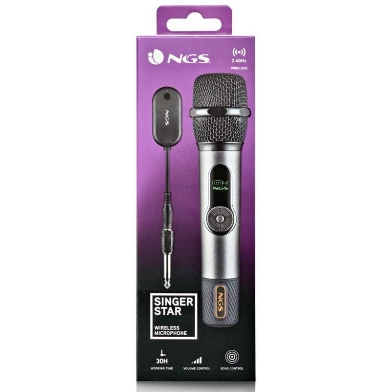 Microfone sem Fios NGS Singer Star