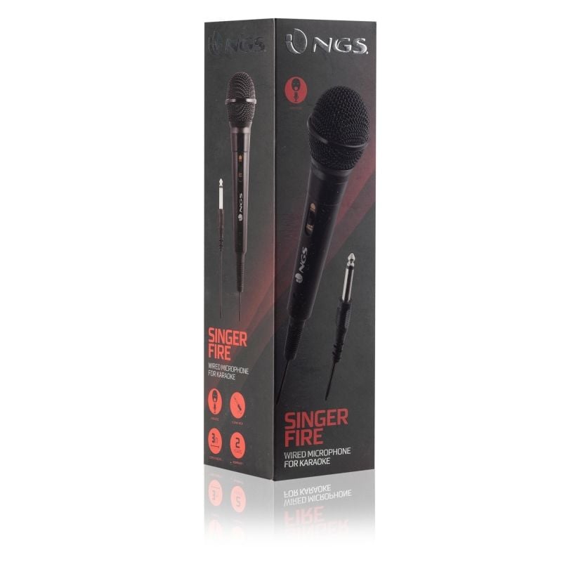 Microfone NGS Singer Fire