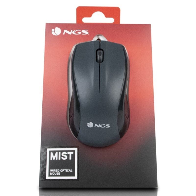 Rato NGS Black Mist / Até 1000 DPI