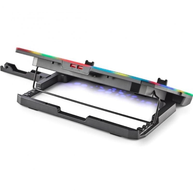 Suporte de Arrefecimento NGS Hero Suporte para Computadores Portáteis Até 15,6" / Iluminação LED
