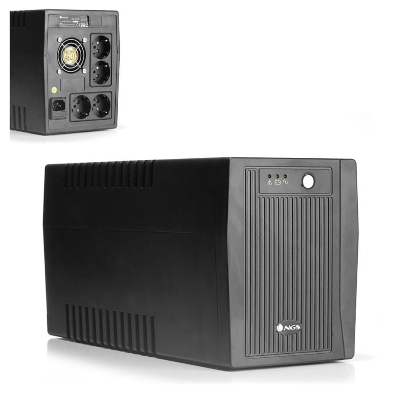 UPS Offline NGS Fortress 2000 V2 / 1500va-900w / 4 Saídas / Formato Torre