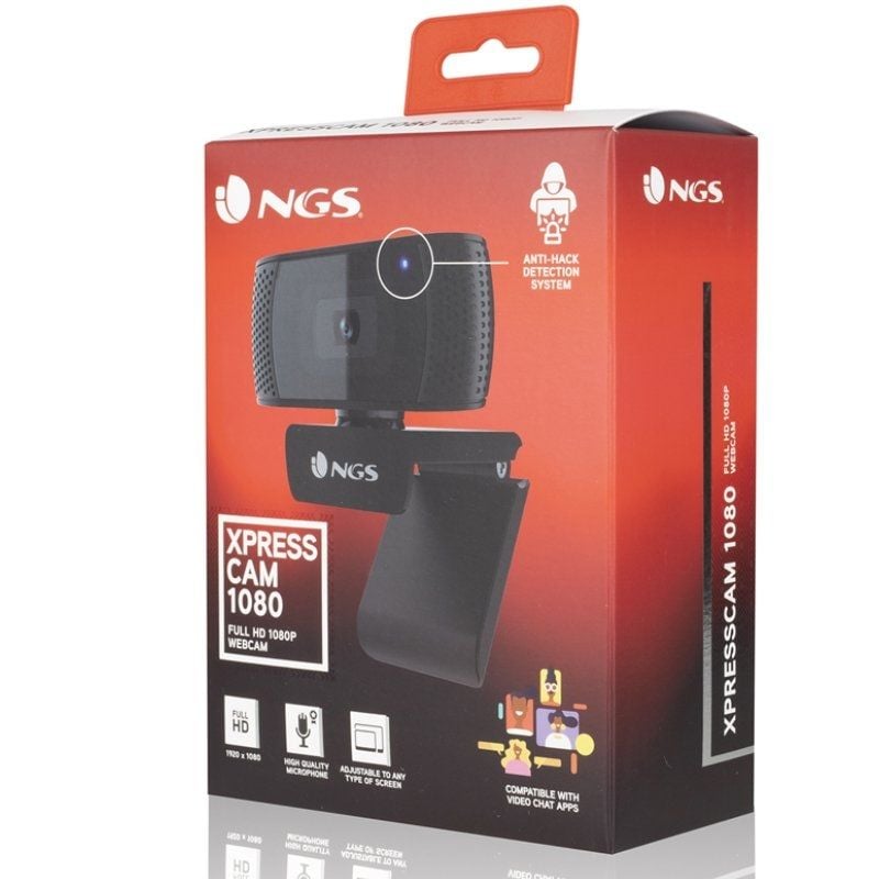 Webcam NGS Xpresscam 1080 / 1920 X 1080 Full HD
