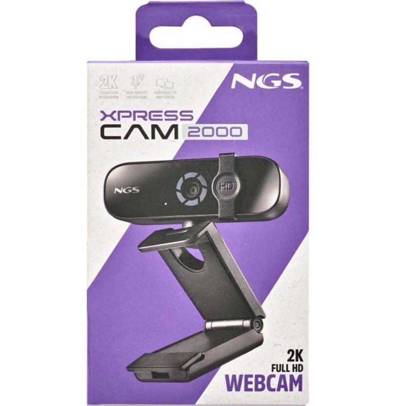 Webcam NGS Xpresscam 2000 / 2560 X 1440 2K