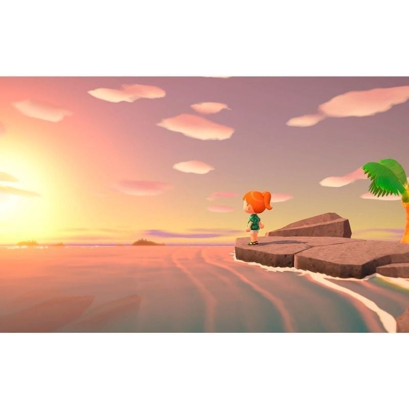 Nintendo Switch Lite Coral + Jogo Nintendo Animal Crossing New Horizons