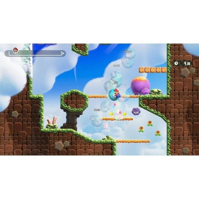 Jogo para Consola Nintendo Switch 2 Super Mario Bros. Wonder + Belabel Park