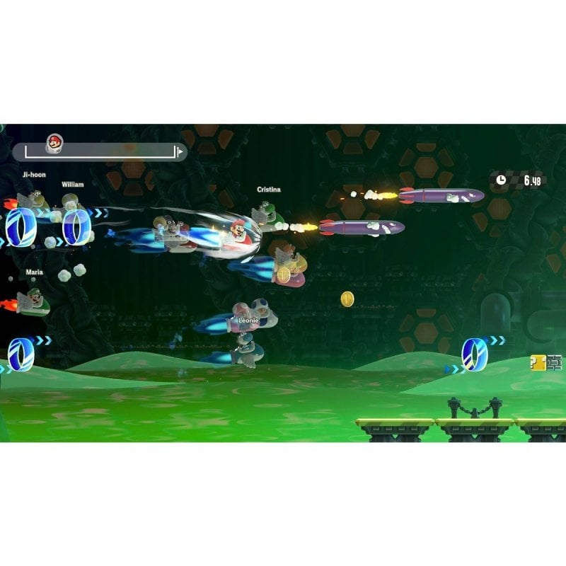 Jogo para Consola Nintendo Switch 2 Super Mario Bros. Wonder + Belabel Park
