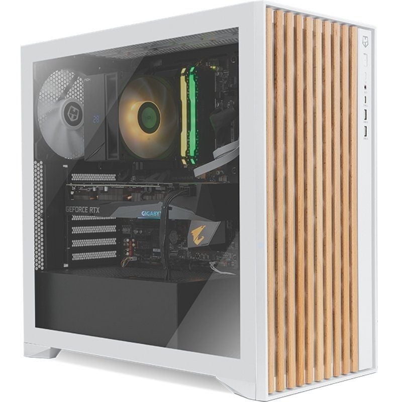 Caixa Gaming Nox Hummer Element Semitower / Branco