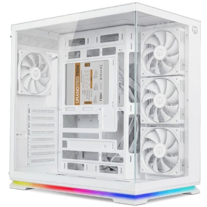 Caixa Gaming Nox Hummer Galaxy Semitower / Branco