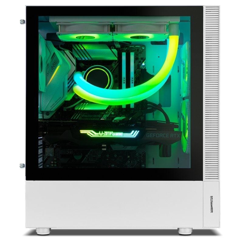 Caixa Gaming Semitower Nox Hummer Nemesis / Branco