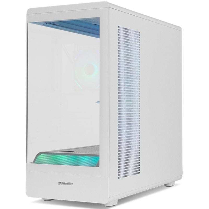 Caixa Gaming Semitower Nox Hummer SIGNAL / Branco