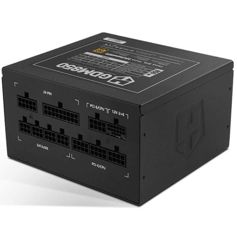 Fonte de Alimentação Nox Hummer GDM / 850W / Ventilador de 12cm / 80 Plus Gold
