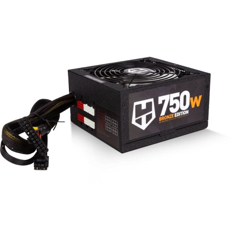Fonte de Alimentação Nox Hummer / 750W / Ventoinha de 14cm / 80 Plus Bronze