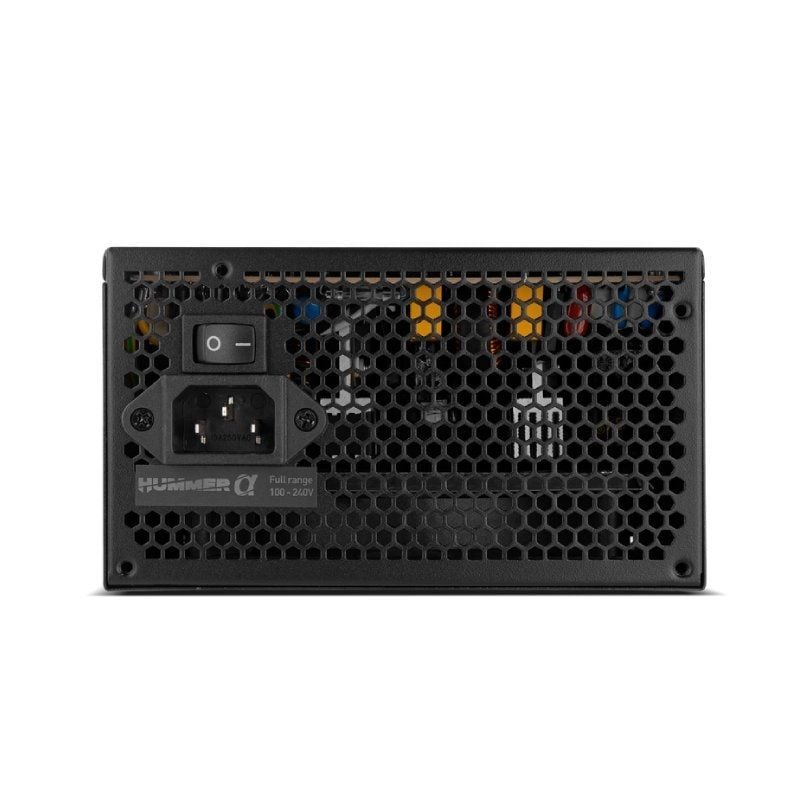Fonte de Alimentação Nox Hummer Alpha / 500W / Ventilador de 12cm / 80 Plus Bronze