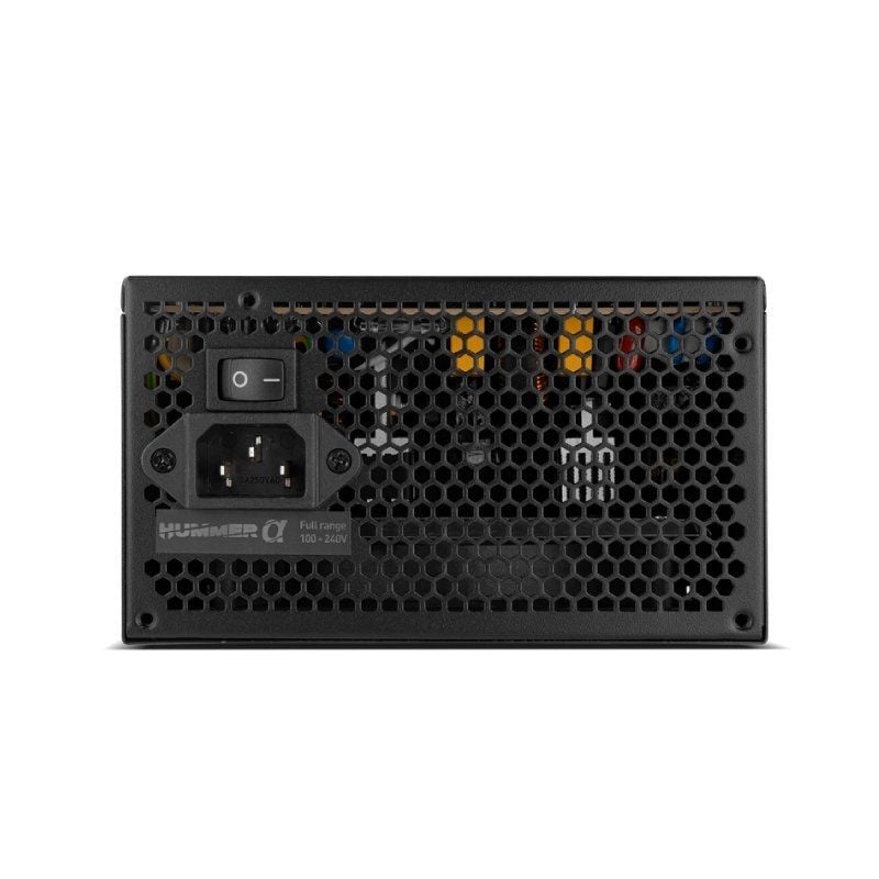 Fonte de Alimentação Nox Hummer Alpha / 600W / Ventilador de 12cm / 80 Plus Bronze