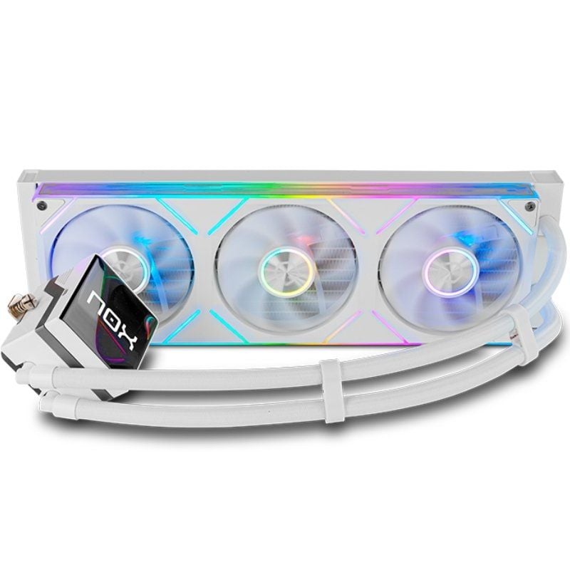 Sistema de Arrefecimento Líquido Nox M-360 LCD / Branco