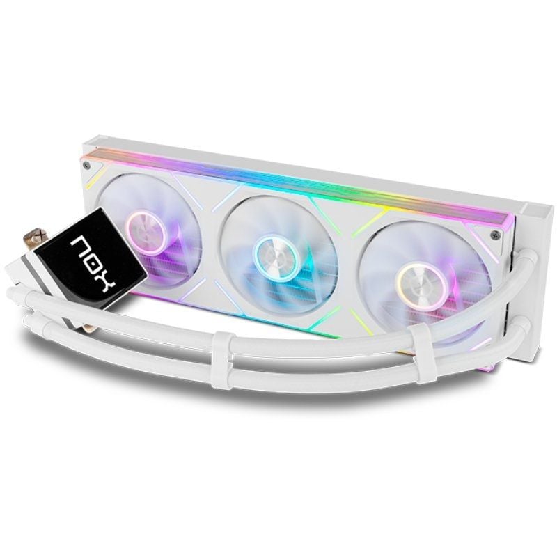 Sistema de Arrefecimento Líquido Nox M-360 LCD / Branco