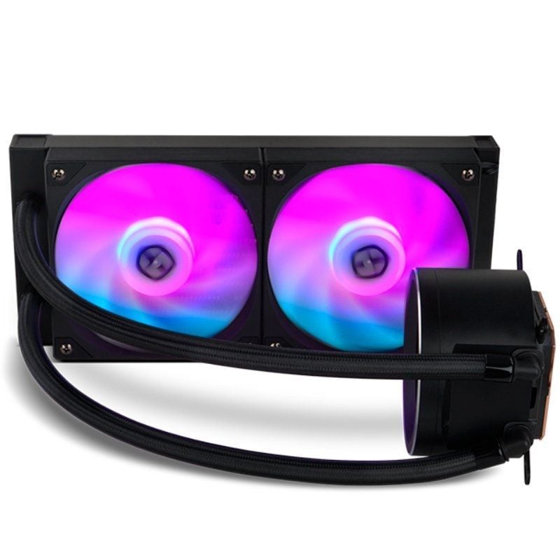 Sistema de Arrefecimento Líquido Nox X-240 LCD / Preto