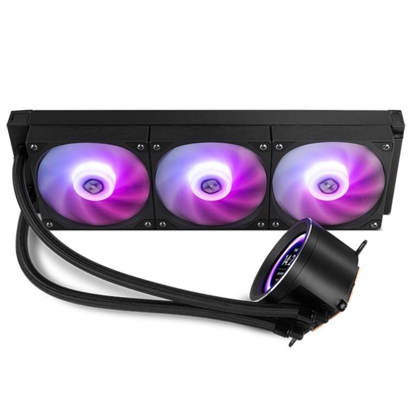 Sistema de Arrefecimento Líquido Nox X-360 LCD / Preto