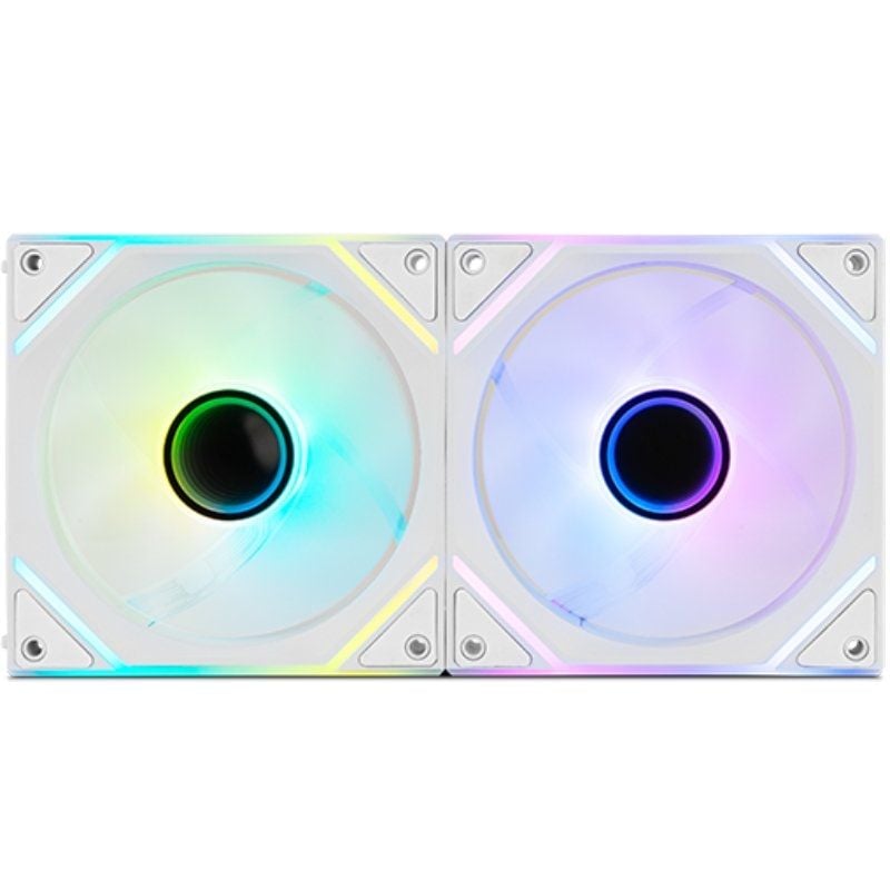 Pack 3 Ventoinhas Nox Pro Link / ARGB / 12cm / Branco