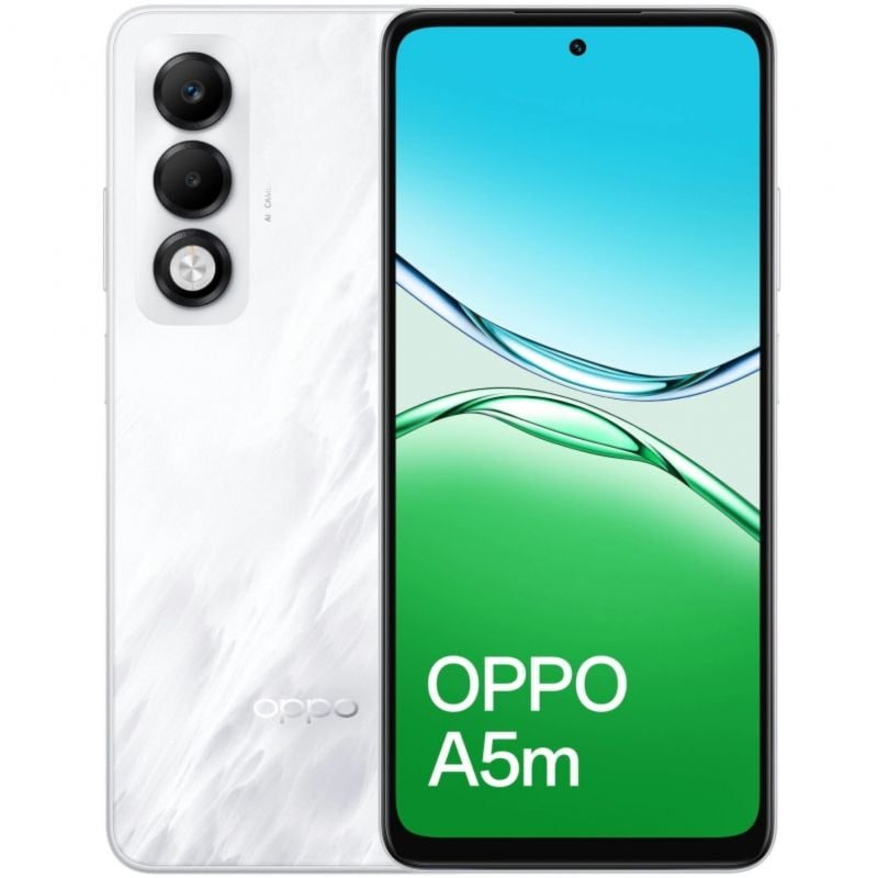 Smartphone Oppo A5M 8GB / 256GB / 6,67" / Branco Névoa