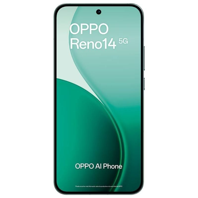 Smartphone Oppo Reno 14 12GB / 512GB / 6.59" / 5G / Verde