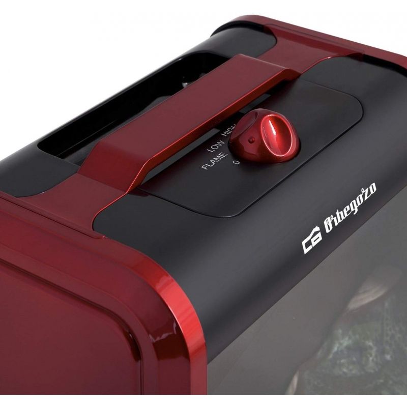 Lareira Eléctrica Orbegozo CM 9015 / 2 Níveis de Potência / 750w-1500w