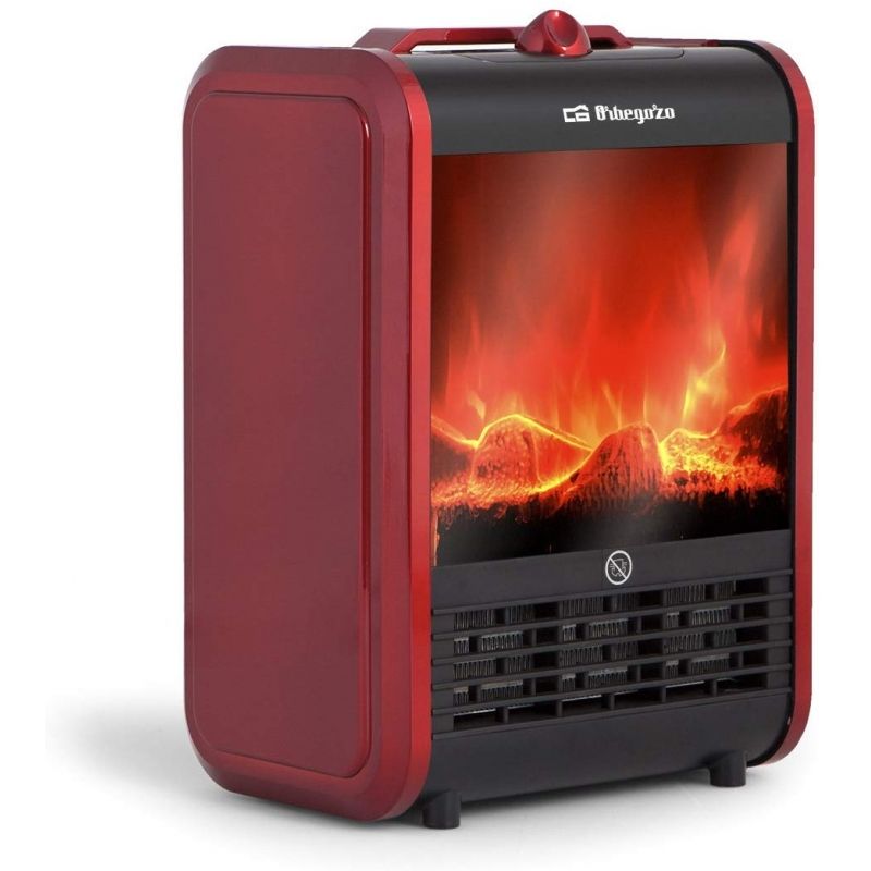 Lareira Eléctrica Orbegozo CM 9015 / 2 Níveis de Potência / 750w-1500w