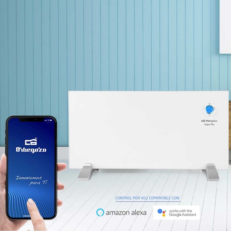 Aquecedor de Painel Radiante Orbegozo REW 1500 / 1500W / Wifi