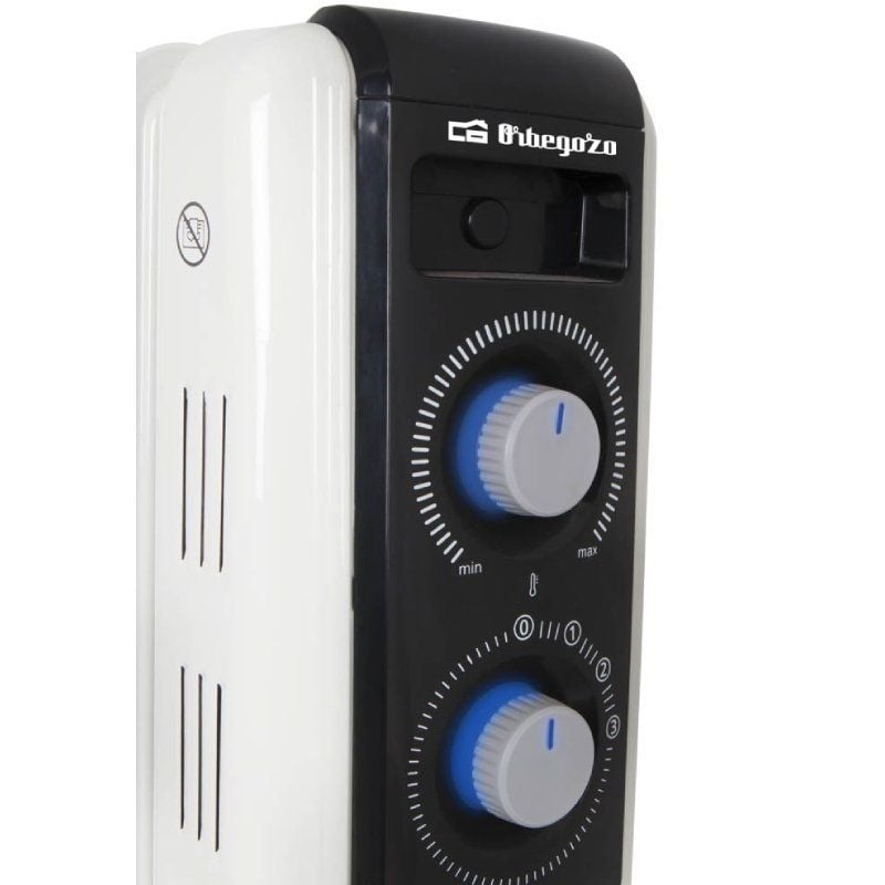 Orbegozo RF 2000 a Radiador a Óleo / 3 Potências / 2000W / 9 Elementos de Aquecimento