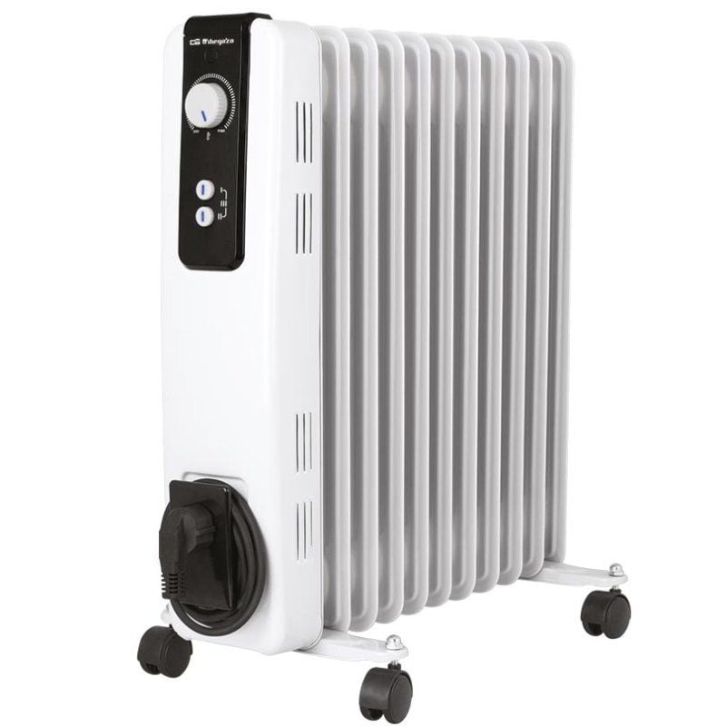 Radiador a Óleo Orbegozo RH 2500 / 3 Potências / 2500W / 11 Elementos de Aquecimento