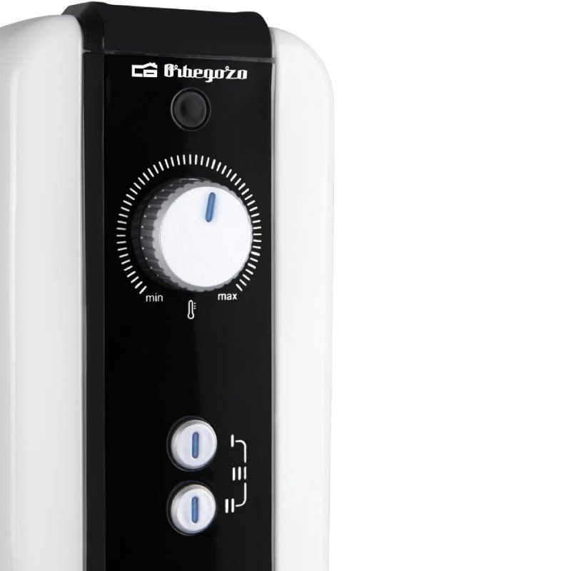 Radiador a Óleo Orbegozo RH 2500 / 3 Potências / 2500W / 11 Elementos de Aquecimento