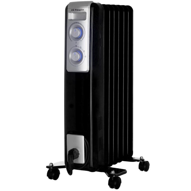Radiador a Óleo Orbegozo RN 1500 / 3 Potências / 1500W / 7 Elementos de Aquecimento