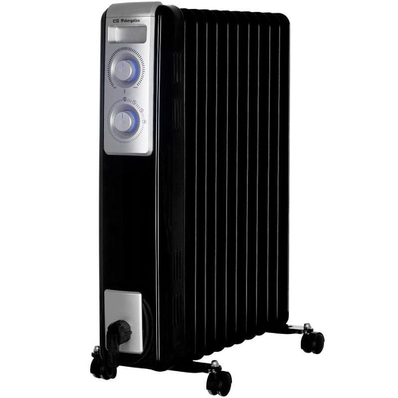 Radiador a Óleo Orbegozo RN 2500 / 3 Potências / 2500W / 11 Elementos de Aquecimento