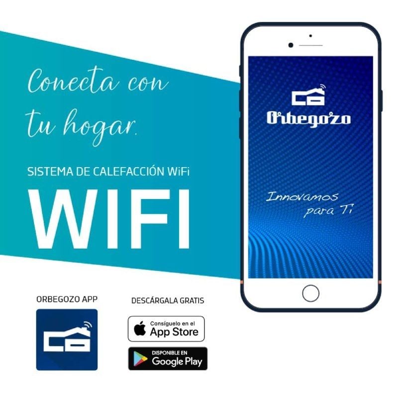Orbegozo RRW 805 / 800W / 5 Elementos de Aquecimento / Wifi