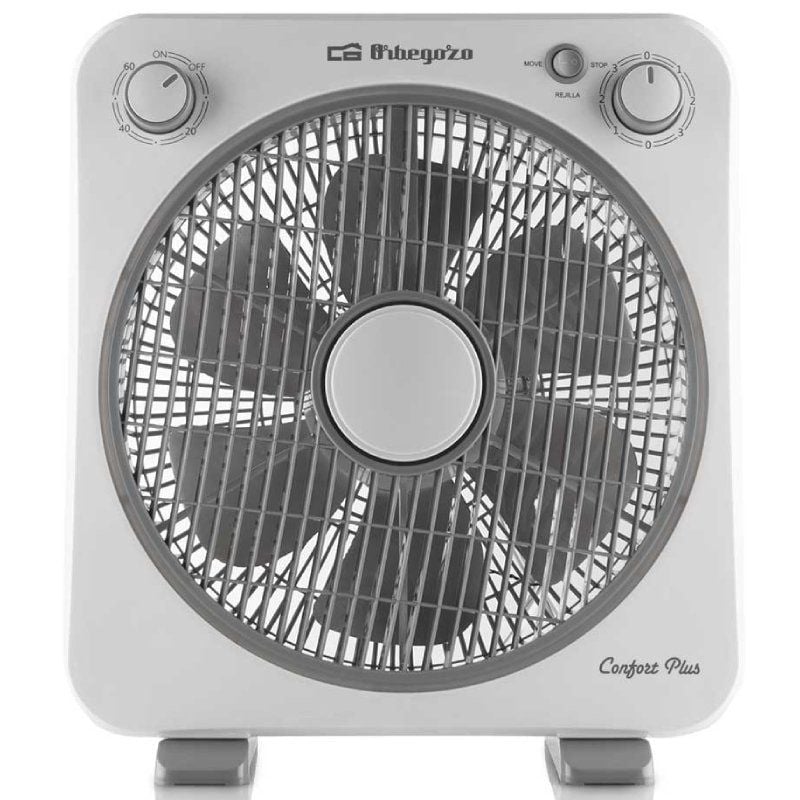 Ventilador de Chão Orbegozo Box Fan BF 0138 / 40 W / 6 Pás de 30 Cm / 3 Velocidades