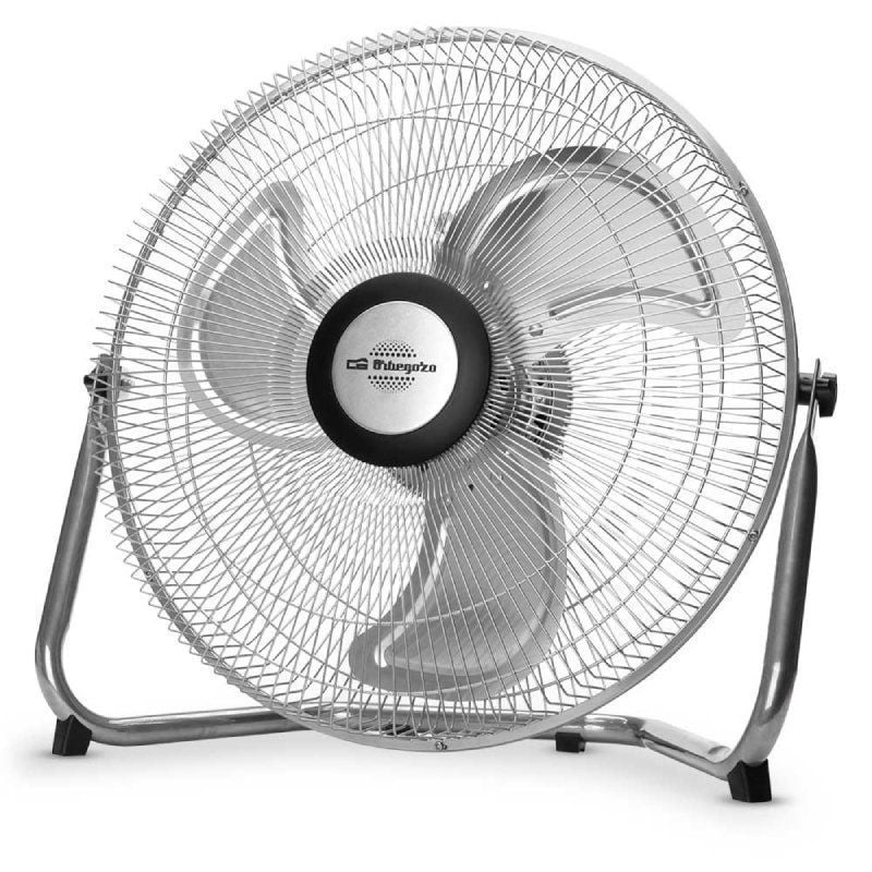 Ventilador de Chão Orbegozo PW 1240 / 80W / 3 Pás 40cm / 3 Velocidades
