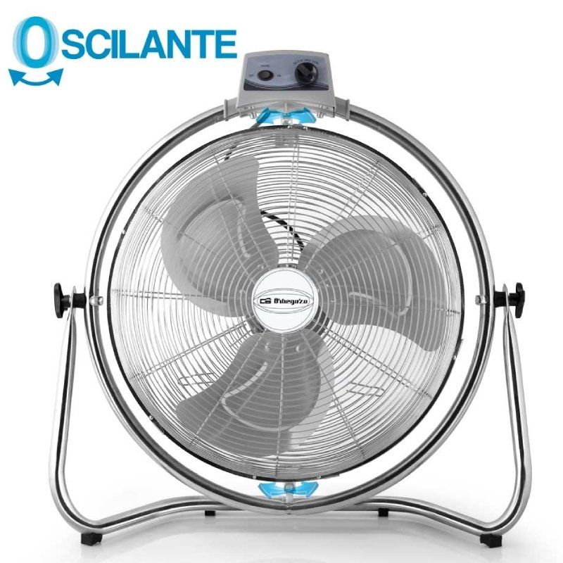Ventilador de Chão Orbegozo PWO 1946 / 130W / 3 Pás 45cm / 3 Velocidades